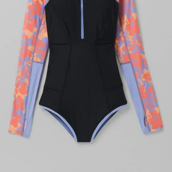 PrAna McKalya One Piece, black colorblock - Picture 10 of 10